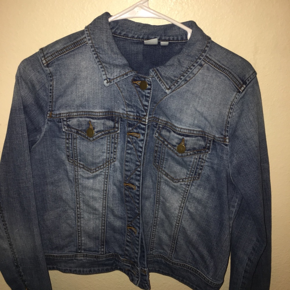 blue BP jean jacket